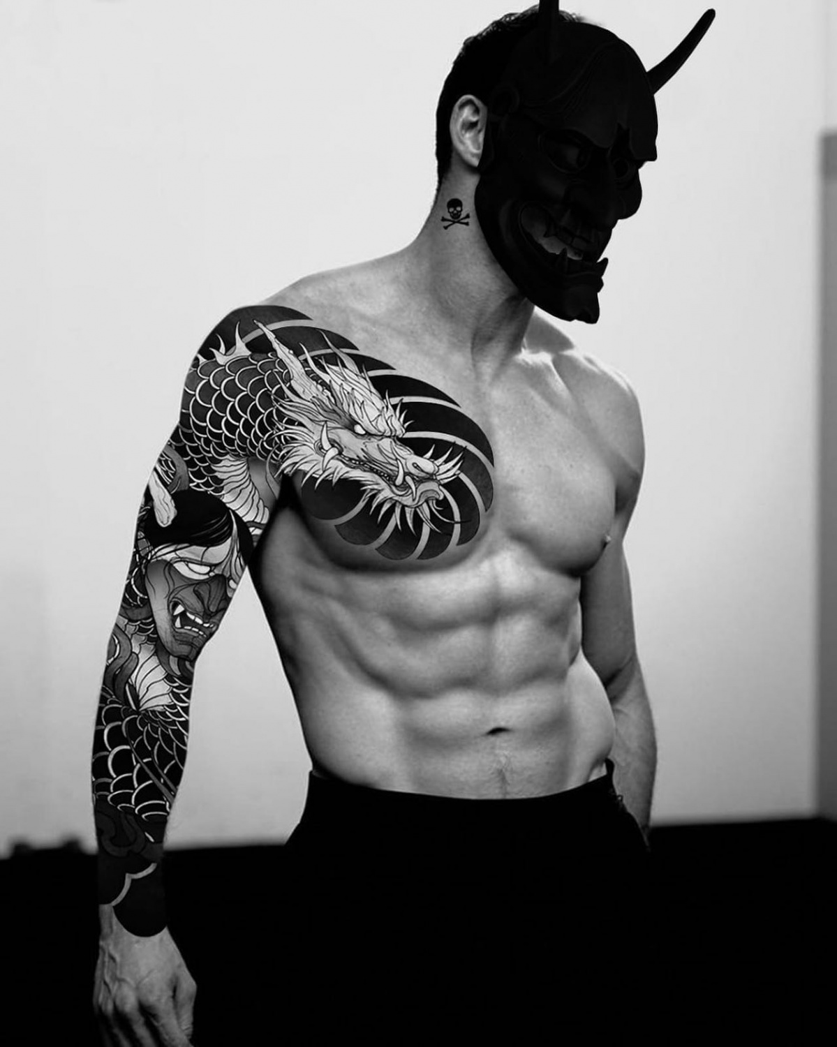 Black & Grey tattoo by Дмитрий Попов 